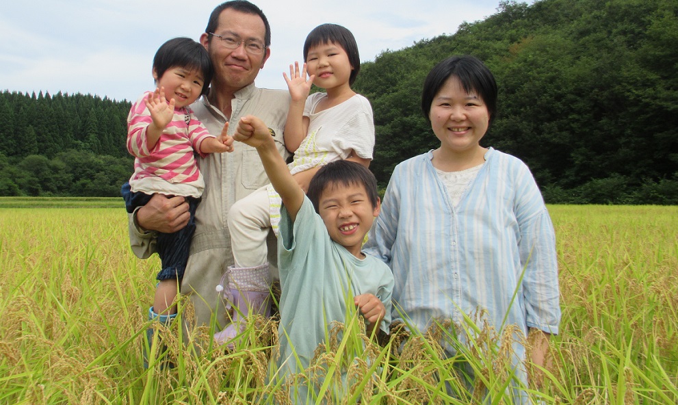 自然栽培米の生産・直販　　【　輪島エコ自然農園　 】
